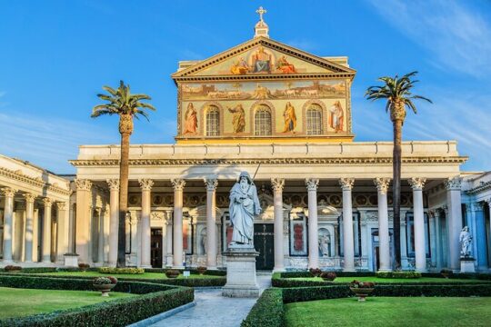 The 4 Papal Basilicas & Holy Stairs of Rome Tour with Transfers