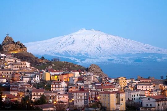 From the port of Messina private excursion to Mount Etna