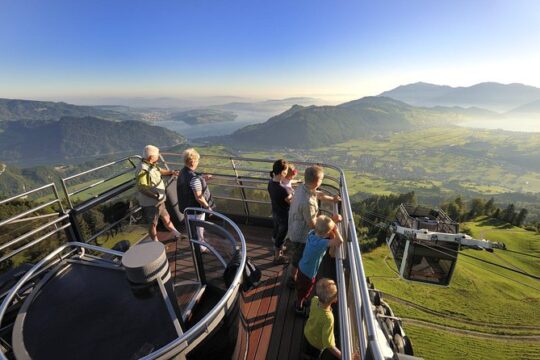 CabriO World's first Open Top Cable Car Ticket to Mt Stanserhorn