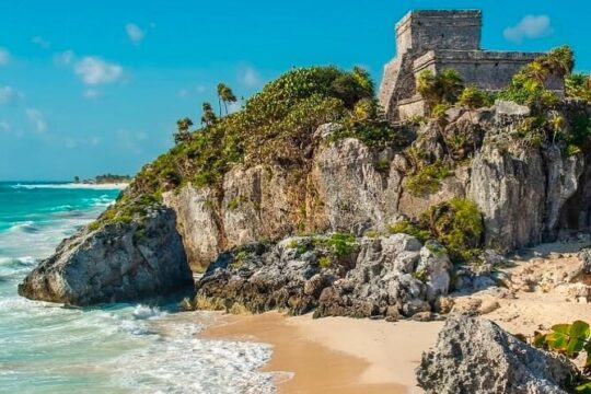 2Cavern of Cenotes Half Day Private Tulum Tour With Lunch