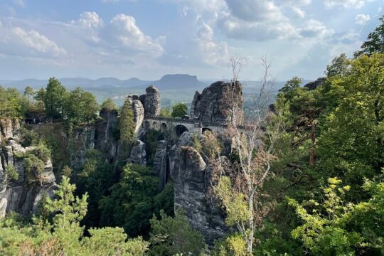 Full-Day The Königstein Fortress and the Bastei Bridge Tour