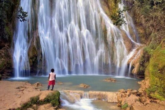 Punta Cana to Samana: El Limon Falls and Bacardi Island