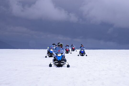 Private Golden Circle Tour and Snowmobiling Adventure