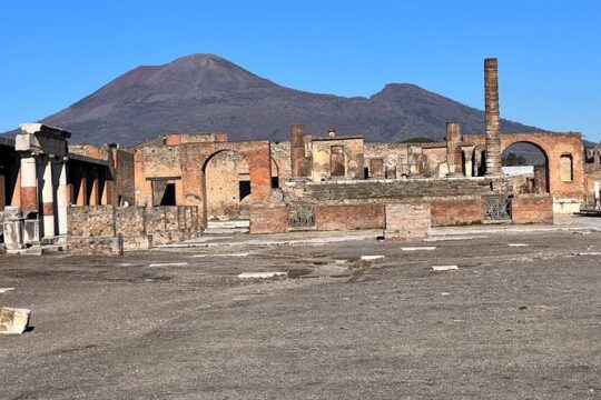 Positano Sorrento and Pompeii Private Tour from Naples