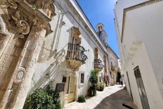 E-bike tour between Cisternino, Martina Franca and Locorotondo