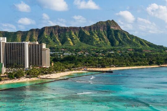 Diamond Head Hike Shuttle Self-Guided Tour with Tickets