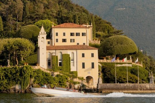 Lake Como Private Wooden Speedboat Tour 11 people max