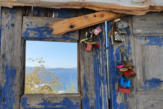 A Journey to the Tradition of Santorini SUV Private Tour