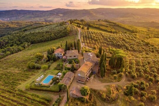 Bolgheri / Volterra / Florence-Tour in Ferrari