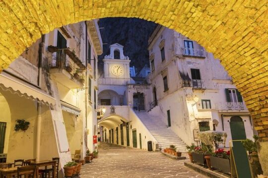 AMALFI and POSITANO: Night Boat Tour from Salerno