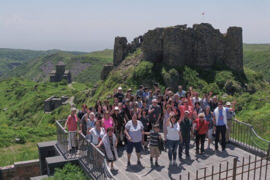 One Day Tour to Saghmosavank Monastery-Alphabet Valley-Amberd Fortress