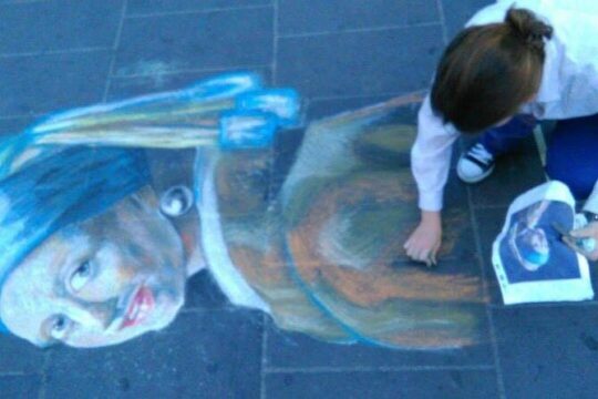 Madonnari the Ancient Art of Street Painting