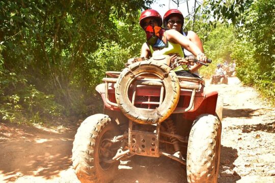 Adventure Thrill ATV Ride, Zipline, and Cenote Swim from Cancun