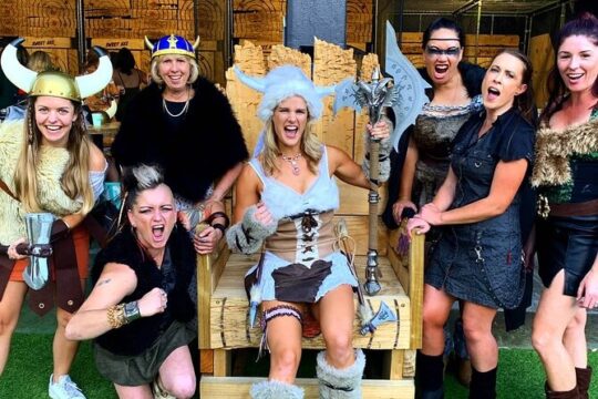 Axe Throwing Lesson and Tournament