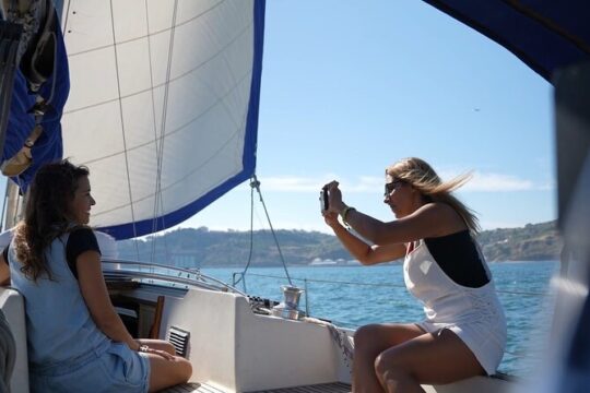 Lisbon Sunset Sailboat All U Can Drink Wine
