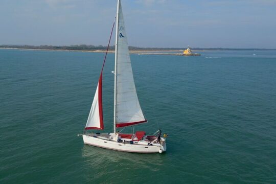 Sailing in Venice by Comfortable Sailboat