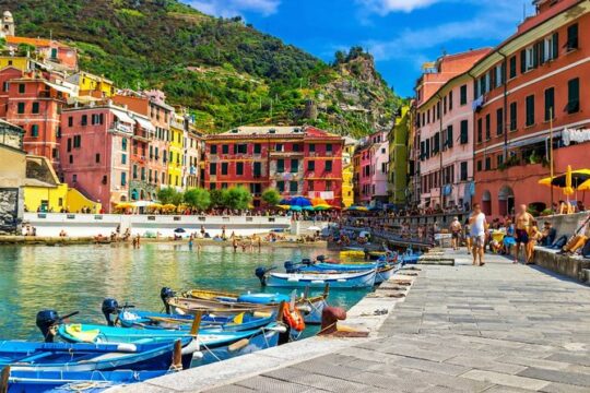 Cinque Terre with Vernazza Manarola and Corniglia Fullday from Florence