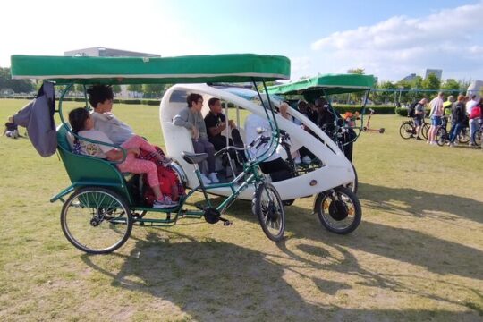 Rickshaw- World War 2 Government Area-Tiergarten Park-River Spree