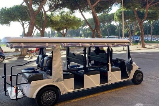 Explore Top Attractions with a Private Golf Cart Tour in Rome
