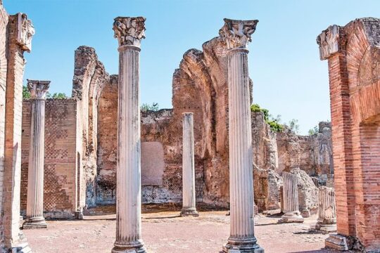 Shore Excursion from Rome Civitavecchia Port to Tivoli with Private Van & Guide