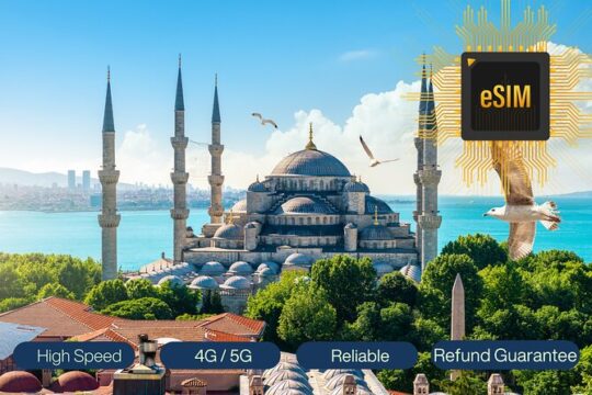 eSim Internet Data Plans for Turkey