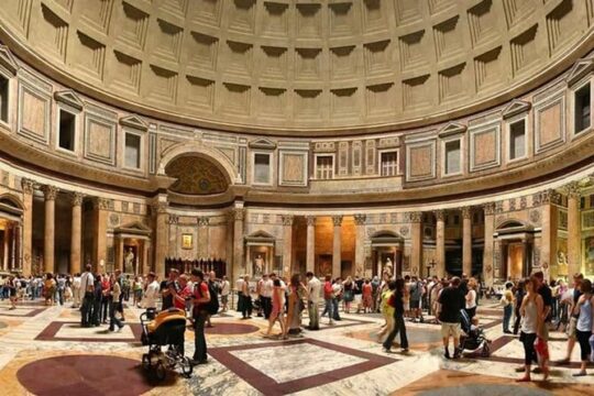 Roman Pantheon Skip The Line Entry Ticket