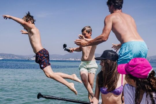 Private Giant Stand Up Paddleboard Ride in Victoria