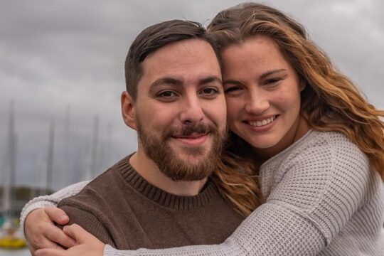 Private Couple photoshoot on the sea side Howth-Pro Photographer