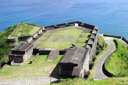 UNESCO World heritage Brimstone hill Fortress and national park