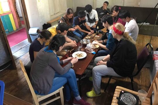 Georgian traditional sweet "Churchkhela" master class!!