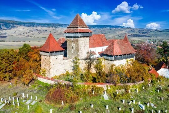 E-Bike Private Tour to the Village of Viscri, a Transylvanian Treasure