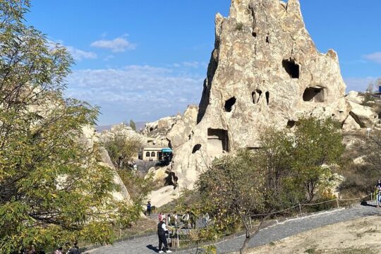Goreme Open Air Museum Caves and Chuches in Cappadocia Red Valley