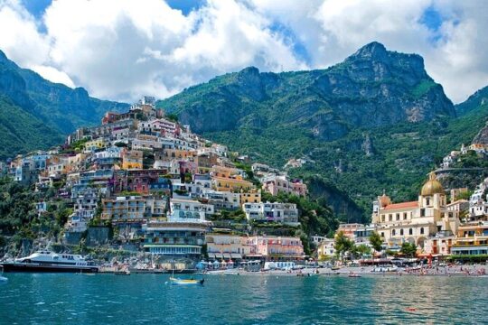 Full Day Private Tour in Naples to Positano Amalfi and Pompeii