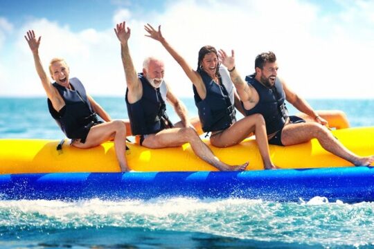 Banana Ride in Cozumel