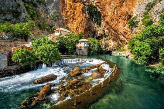3 days private tour from Dubrovnik to see Bosnia (few variants)