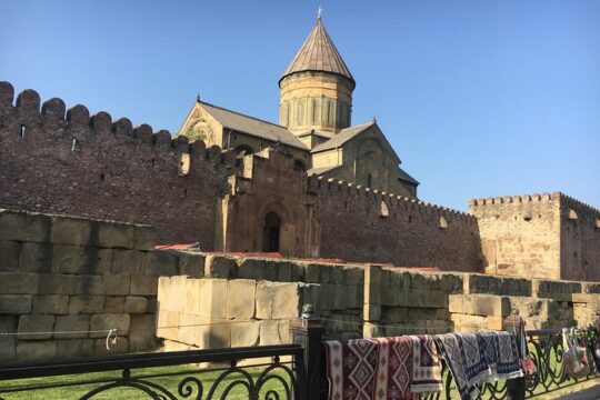 Step In Ancient Sites of Mtskheta and Uplistsikhe