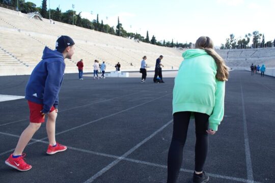 Kid friendly Plaka Stadium and City Center Tour for Families