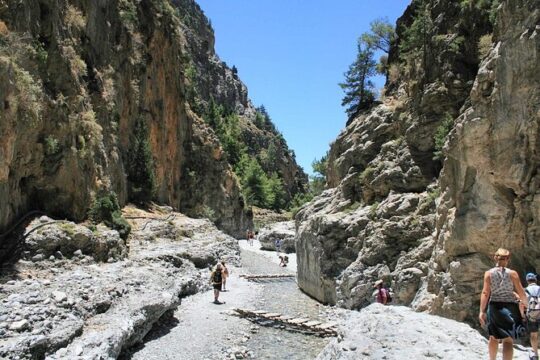 Chania or Rethymnon Areas Private Trip to Samaria Gorge Full Day