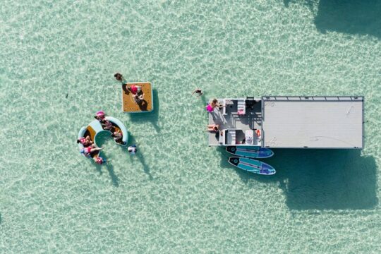 Private Crab Island Boat Charter up to 15 people