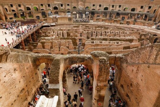 Colosseum Arena Floor, Roman Forum and Palatine Hill Guided Tour