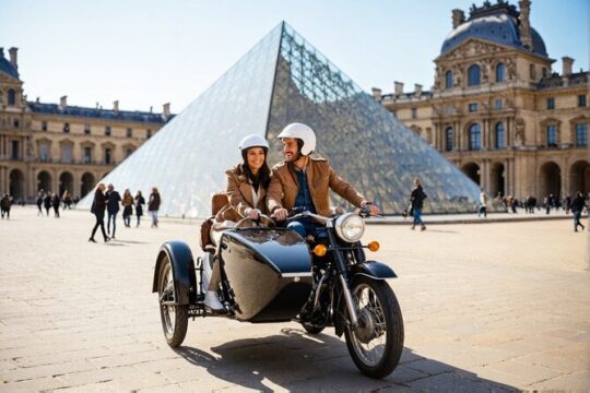 Combo Vintage Side Car Tour and Louvre