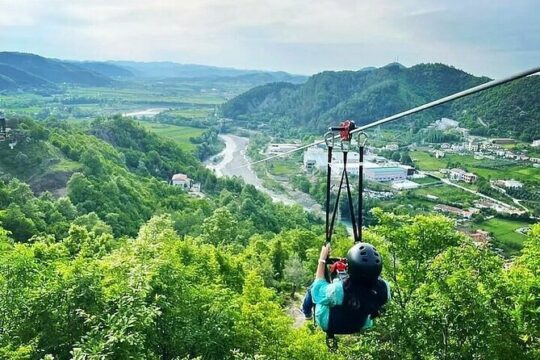 Zip Line Adventure & Tirana City Tour