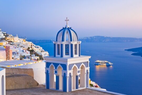 Skip Cable Car - Worry Free Santorini Tour with Boat Transfers