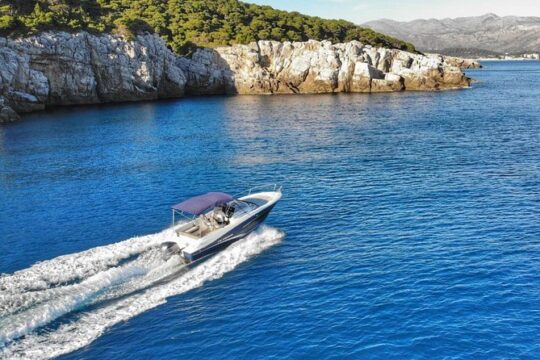 Private Tour: Elaphite Islands with Jeanneau Cap Camarat 7.5 WA from Dubrovnik