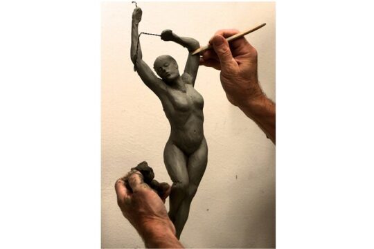 Introduction to Sculpture in Clay Class at The Florence Studio