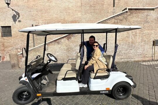 The Best Rome Golf Cart Tour with Professional Photographer