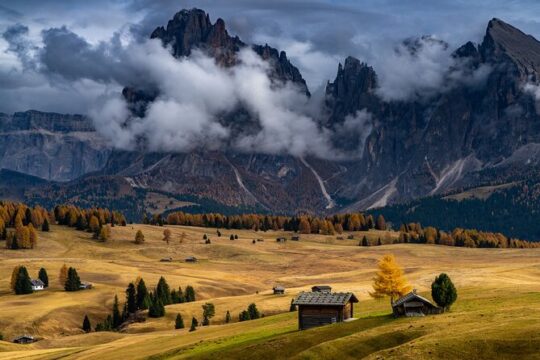 Private Dolomites Tour Monte Seceda and Passo Gardena from Cortina