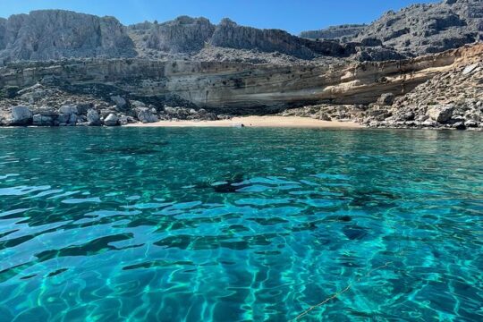 Lindos Rent a Boat - Private Cruise: Exploring Emerald Islets