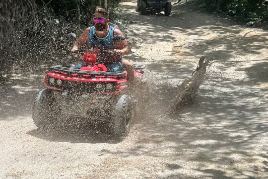 Jade Caverns and Mayan Village Cozumel ATV Tour