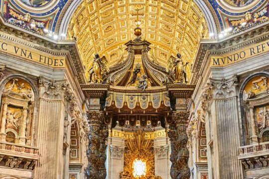 Vatican Museum Sistine Chapel St Peter Basilica Semi Private Tour